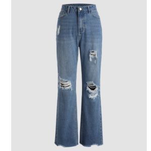 Cider dark wash blue jeans